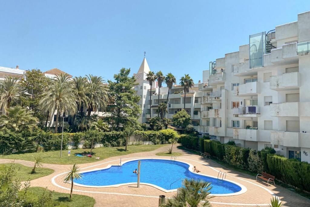 Blue Marina - Terraza, Piscina Y Wifi Gratis Appartement Roses Buitenkant foto