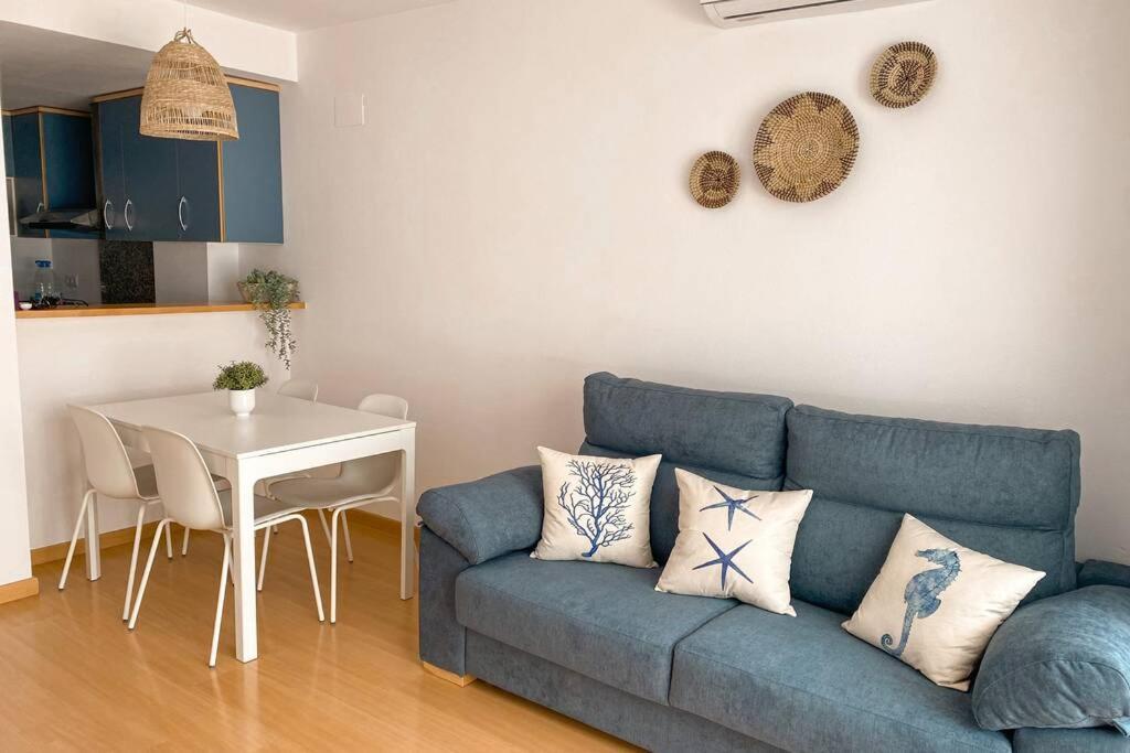 Blue Marina - Terraza, Piscina Y Wifi Gratis Appartement Roses Buitenkant foto